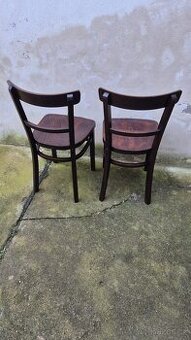 Retro koženkové židle Ton (č.43)