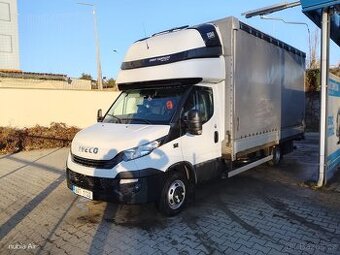 IVECO Daily 50C18HA8Z valník s plachtou a hydraulickým čelem