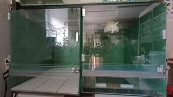 Prodám 2x terárium š - 45, h - 55, v - 51 cm