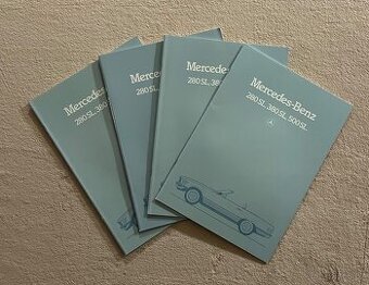 Mercedes SL W107 prospekt Nový