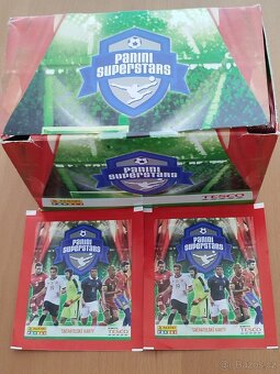 Fotbalové kartičky Panini Superstars - Nové