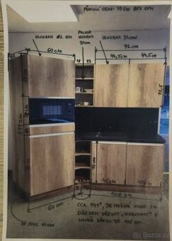 Moderní a plně vybavená rohová kuchyňská linka na prodej