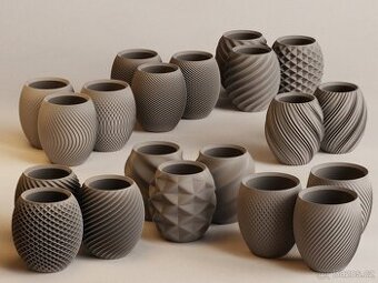 Designový stojánek na kartáčky / organizér na stůl