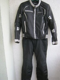 Dvoudílná textilní kombinéza PROBIKER vel.52 (L)+ vložka