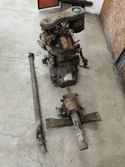 Moskvič 408 motor a převodovka