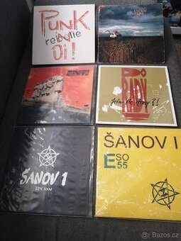 Prodám LP desky punk Šanov 1, Do řady, Rebelie Oi