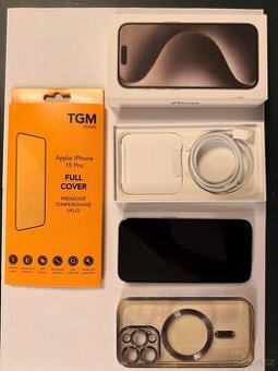 iPhone 15 Pro Natural Titanium – 128 GB