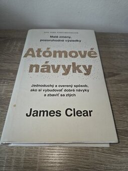 Kniha Atómové návyky, autor James Clear, Slovensky