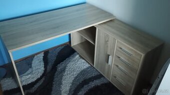 Pracovní stůl s komodou Sconto