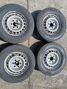 Sprinter Crafter - disky 6,5x16 et62 + letní 235/65/16C