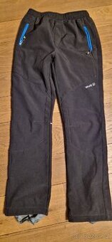 Zateplené kalhoty softshell-vel.152