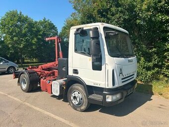 HÁKOVÝ NOSIČ KONTEJNERŮ IVECO EUROCARGO r.2009, EURO 5