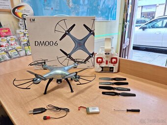 RC DRON - DM006: 4 kanál, barometr, kamera + přenos do MT