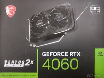 MSI RTX 4060 Ventus 2X Black 8G OC – Open Box