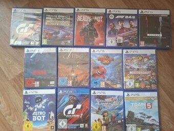 Sony Playstation 5 ps5 a ps4 hry nove nebo v top stavu