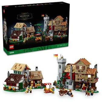 LEGO Icons 10332 Středověké náměstí pro castle