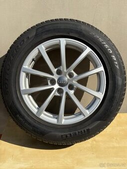 17palcové originální hliníkové kolo Audi, 5x112