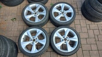 ALU zimní 18", orig. AUDI, rozteč 5x112mm, pneu 225/40/18