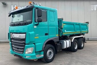 DAF XF 530 6x4 třístraný sklápěč Bordmatic