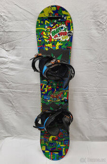 Dětský Snowboardový set Burton 120cm s vázáním Burton