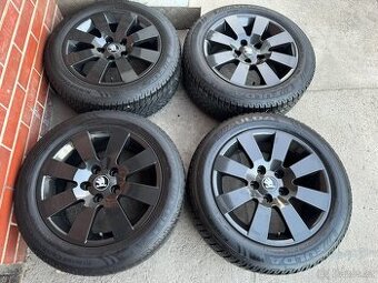 Alu 16" 5x112 škoda METAN BLACK zimní 75% S1, TOP