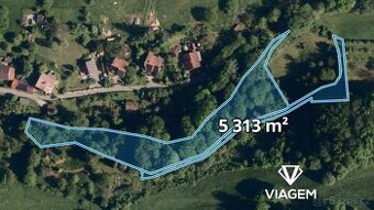Les 5 313 m², Podíl 14 % o výměře 759 m²
