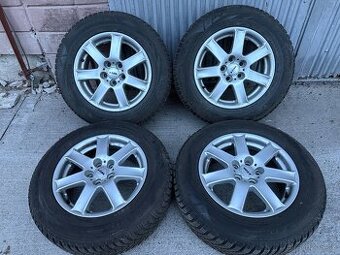 16" Elektrony 5x112 so zimnymi pneu 215/65 R16 Tiguan