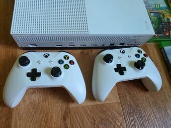 Xbox One S 500Gb + 2 ovladače + hry 3 ks