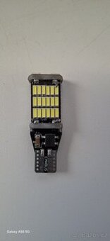 LED autožárovka s paticí T10 / T15 bílá