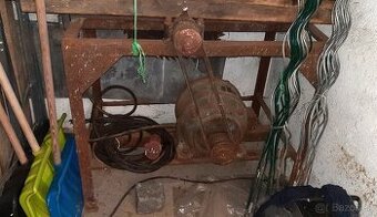 Cirkulárka domácí výroby. Motor 5,5 kW 380V