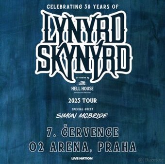 LYNYRD SKYNYRD - O2 ARENA, VIP KLUBOVÉ PATRO