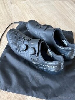 Shimano S Phyre black wide 44, silniční tretry