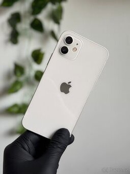 iPhone 12 64GB bílý - 100% baterie