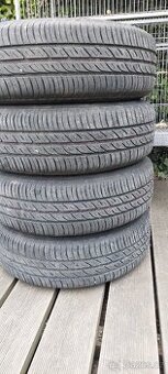 Pneu letní + plechové disky 4x98 r14
