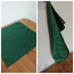 40 x - Tmavě zelené smaragdové ubrousky 40x40cm - 1