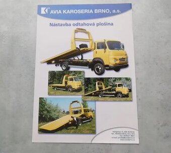 Avia prospekt odtahovka - doprava v ceně