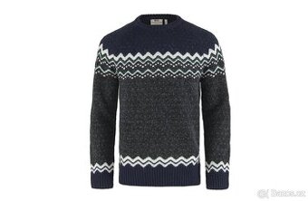 Vlněný svetr Fjallraven Ovik Knit Sweater M Arctic Green