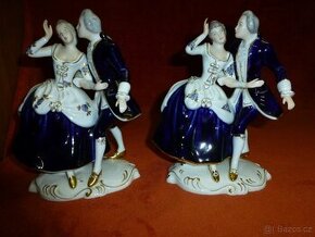 porcelán royal dux - pár SLEVA