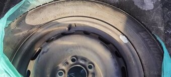 Prodám 4 zimní kola - Bridgestone Blizzak na plecháčích. - 1