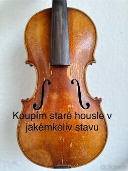 Koupím staré smyčcové nástroje