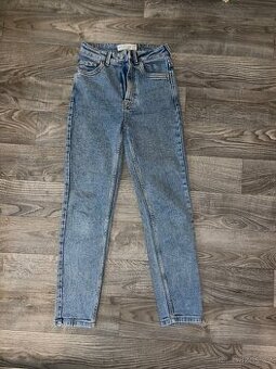 Modré rifle MOM SLIM FIT