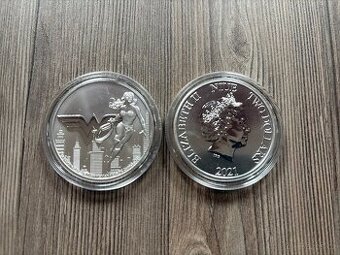 1oz stříbrná mince DC Comics Niue Wonder Woman 2021