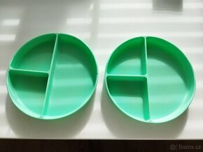 Silikonový dětský talíř 20 cm - 1 ks