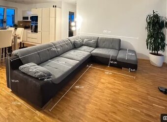 Moderní luxusní sedací souprava SUPER STAV