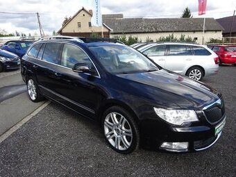 SUPERB COMBI II Elegance 2,0 TDI 103kW + 6st.man.-Kůže,Navi, - 1