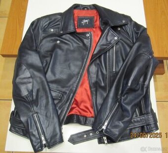 Dámská kožená bunda - křivák SLEVA