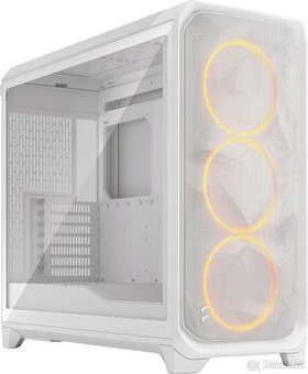 Fractal Design Meshify 3 XL White RGB TG Light Tint