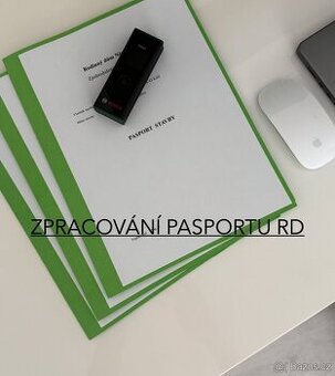 Pasport RODINNÉHO DOMU/BYTU/HOSP.BUDOVY/GARÁŽE