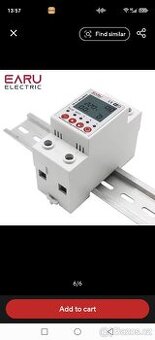 Jednofázový WiFi elektroměr do karavanu