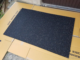 Fitness podložka pod stroje a činky 125x80 - velmi odolná